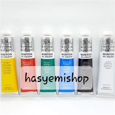 Jual Cat Minyak Winton Oil Colour Ml Winsor Newton Part