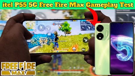 Itel P55 5g Free Fire Max Gameplay Test Itel P55 5g Free Fire Max Test