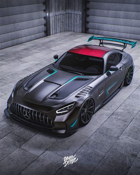 Mercedes Amg Gt Black Series Petronas Yagodesign