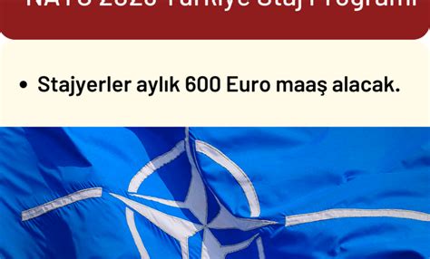 Nato T Rkiye Staj Program Erasmusgram