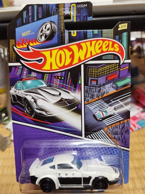 【未使用に近い】タンポエラー ホットウィール Hot Wheels Nissan Fairlady Z テーマ オートモーティブ ポリス