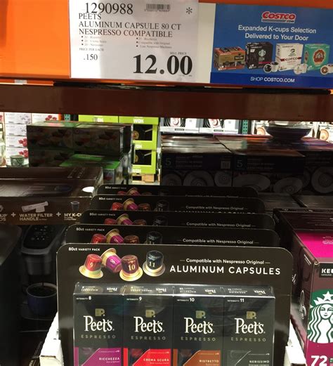 Peet’s Nespresso Compatible Capsules - Costco97.com