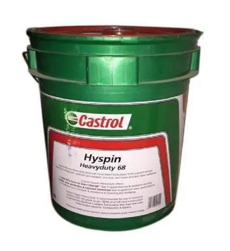 20W40 Castrol Hyspin Heavy Duty 68 Hydraulic Oil Bucket Of 10 Litre