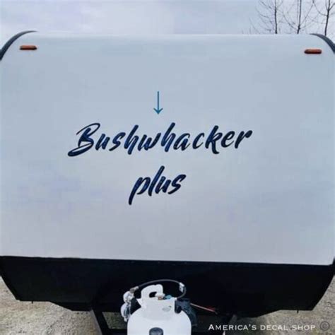 Braxton Creek Bushwhacker Plus Trailer Camper Rv Decals 1pc Oem New Oracle 36” Klp Customs