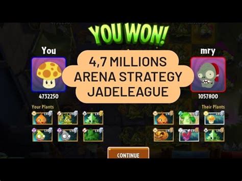 Plants Vs Zombies 2 Arena Strategy This Week Season 59 4 7 M Sweet