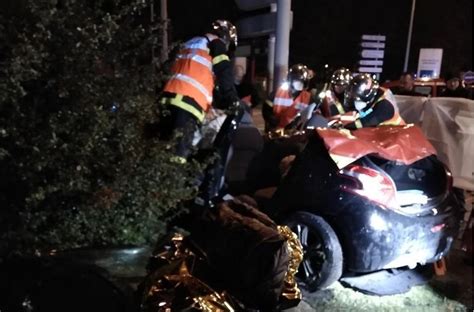 Violent Accident De La Route Entre Elbeuf Et Rouen Trois Personnes