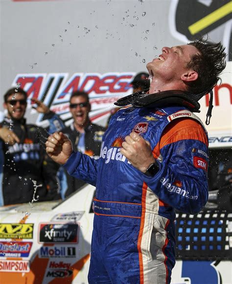 Spencer Gallagher Nabs Lead Xfinity Victory On Overtime Lap The