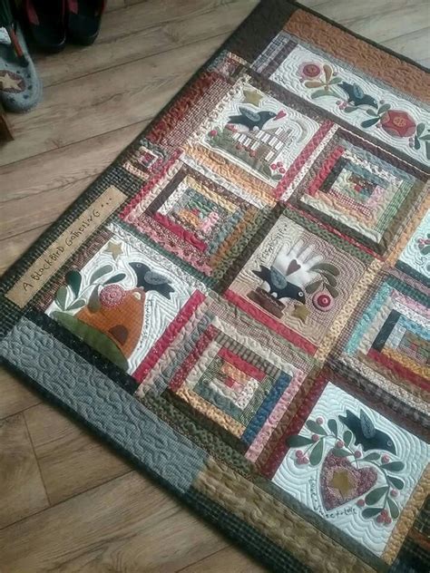 A Blackbird Gathering Quilt By Cheri Payne