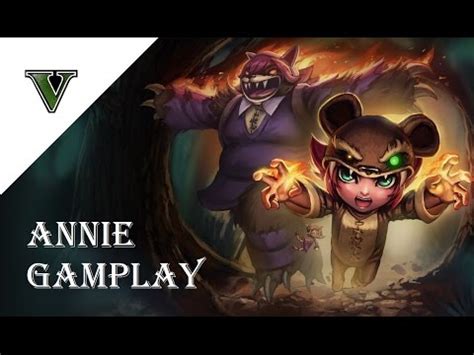 Annie Vs Cho Gath League Of Legends Annie Gameplay Annie Guide