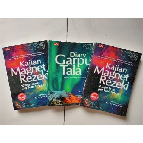 Jual Paket Lengkap 3 Buku Kajian Magnet Rezeki Rahasia Magnet Rezeki