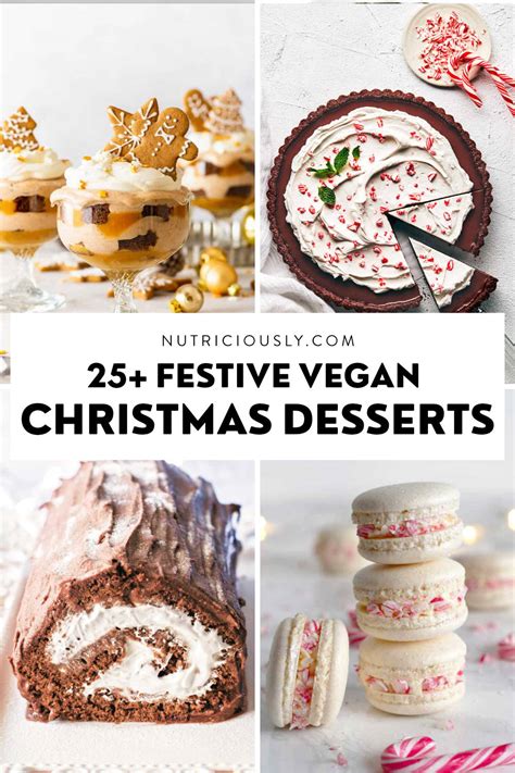 25+ Festive Vegan Christmas Desserts – Nutriciously