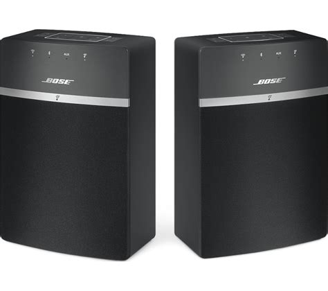 Buy Bose Soundtouch 10 Wireless Smart Sound Multi Room Speakers Set Of 2 Black Free