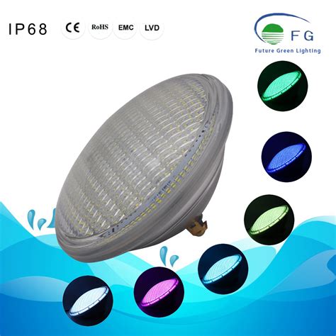 IP68 12V 35W PAR56 RGB SMD LED Underwater Light For Swimming Pool