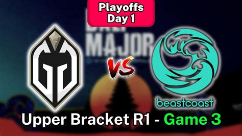 Gaimin Gladiators Vs BeastCoast BO3 Game 3 Bali Major Playoffs