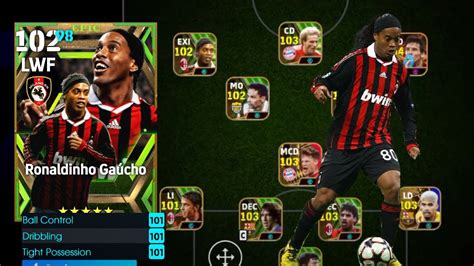 Así juega RONALDINHO GAUCHO 102 Epic Italian League Attackers