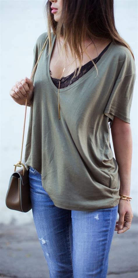 7 Tips On How To Wear A Basic Tee More Fashionable Her Style Code