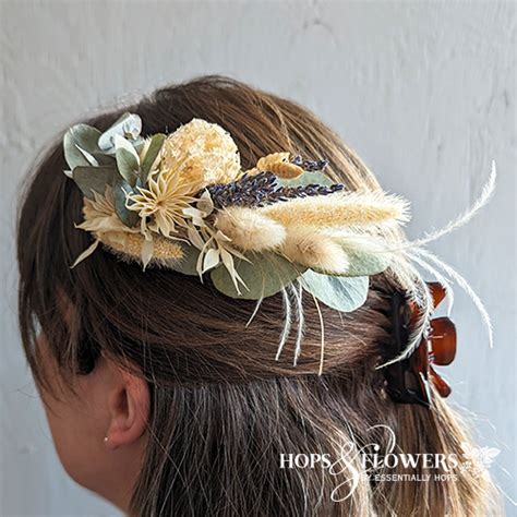 Honesty Dried Flowers Wedding Collection Bridal Hair Dried Wedding