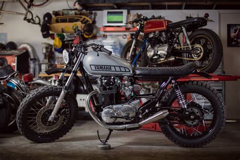 Yamaha XS650 Scrambler By Therapy Garage BikeBound