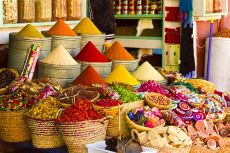 Au Souk De Marrakech Souk Semmarine