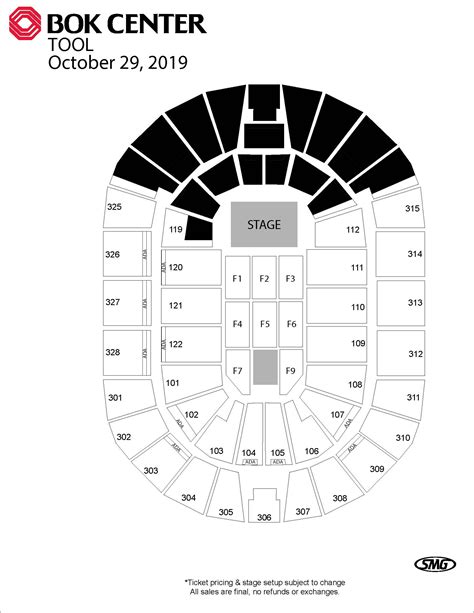 Bok Center Seating Chart ⋆ Calendar for Planning