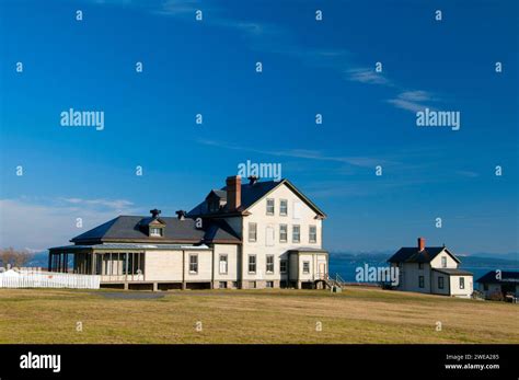 Fort Flagler Hospital, Fort Flagler State Park, Washington Stock Photo - Alamy