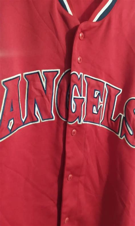 angels baseball jersey, Men's Fashion, Activewear on Carousell