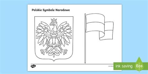 Obrazki Do Kolorowania Flaga Polski Kolorowanka