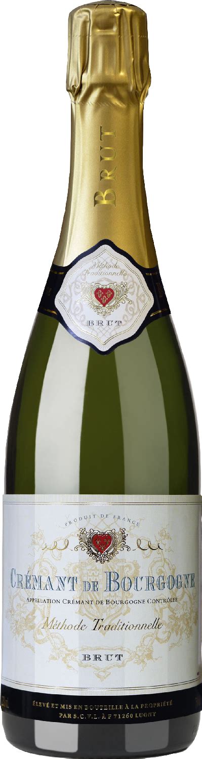 Cave de Lugny Crémant de Bourgogne Brut AOP Methode Traditionelle