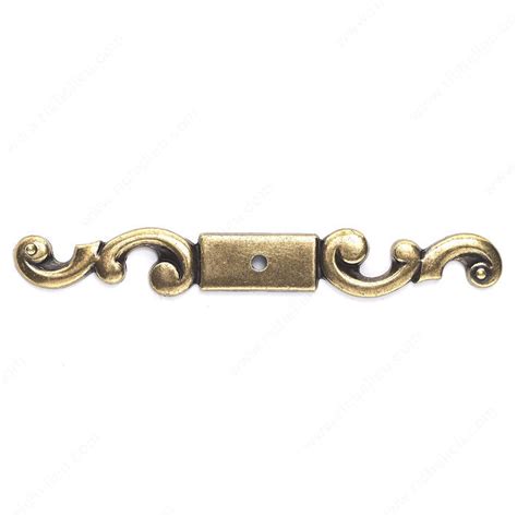 Traditional Metal Backplate For Knob 284 Craft Supply