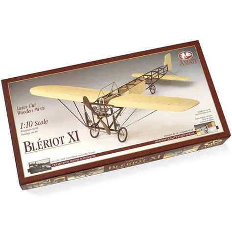 Bleriot Xi Maquette Bois Amati B