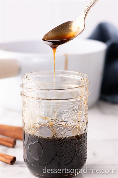 how to make brown sugar syrup 4