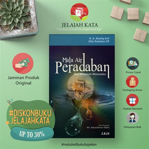 Jual Buku MATA AIR PERADABAN Dua Milenium Wonosobo Shopee Indonesia