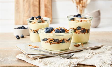 Heidelbeer Mascarpone Pudding Rezept Dr Oetker