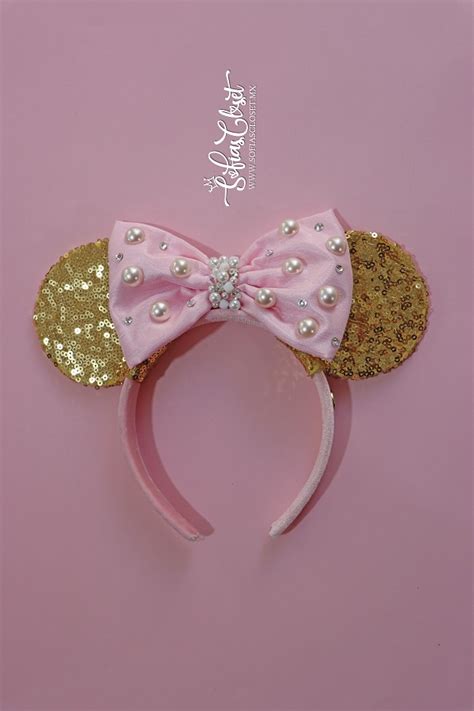 Minnie Mouse Headband Pink Sofias Closet