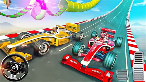 Formula Car Stunt Formula Ramp Car Stunts 3D Mega Ramp Car Games