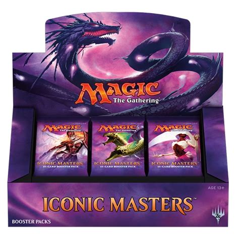 Magic The Gathering Iconic Masters Booster Pack Mind Games Canada