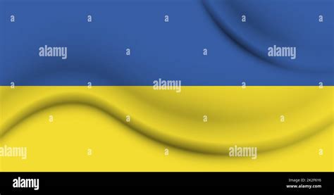 Ukraine National Flag In Exact Proportions Vector Stock Photo Alamy