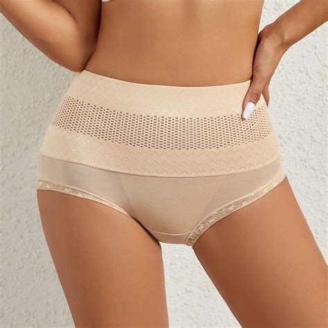 Rigardu Pants For Women Shapewear For Women High Waist Cincher Shaping Underwear Body Shaper