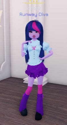 Roblox Dress To Impress Outfit Twilight Sparkle In 2024 Dress To