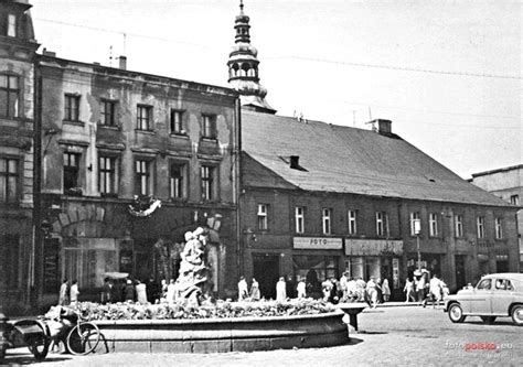 Rynek druga połowa lat 50 XX wieku Dziennik Zachodni