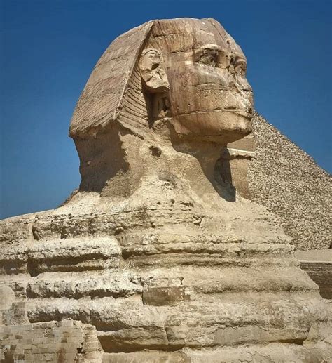 The Great Sphinx Of Giza Is One Of The Most Recognizable And