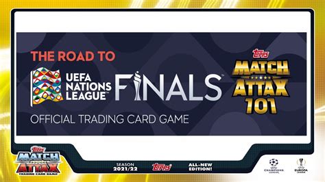 2022 23 Topps Road To Nations League Finals Match Attax Soccer