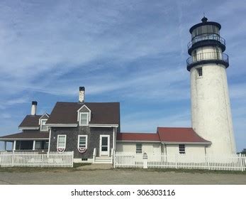 Highland Lighthouse Cape Cod Light Oldest Stock Photo 306303131