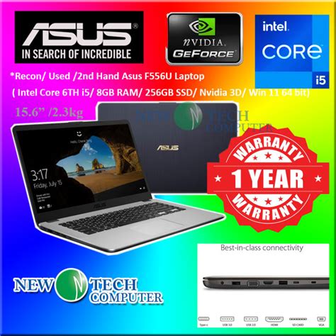 Used Nd Hand Budget Gaming Laptop Asus Vivobook F U Intel