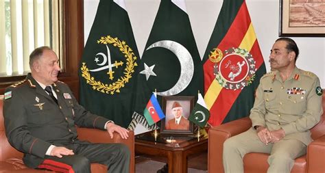 Azerbaijan Army Chief Meets General Asim Munir