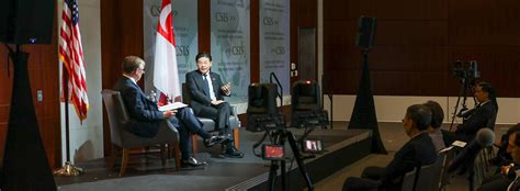 Pmo Dpm Lawrence Wong S Dialogue At The Center For Strategic And