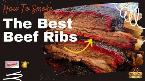 How To Smoke Beef Ribs Dino Ribs Easy Recipe Smoked Beef Ribs