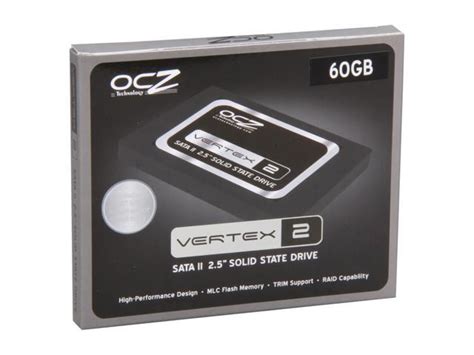 OCZ Vertex 2 2 5 60GB SATA II MLC Internal Solid State Drive SSD