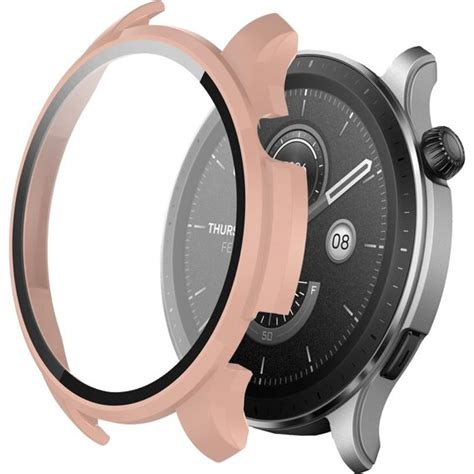 Etui Szkło 2w1 do Amazfit GTR 4 Różowe sklep XGSM pl