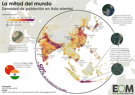 El Sorpasso Demogr Fico De India A China Mapas De El Orden Mundial